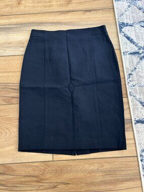 Ann Taylor Navy Pencil Skirt